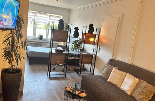 Basse-Ham Appartement | Studio 40m2 Quartier Résidentiel à 10mn Thionville et proche CNPE