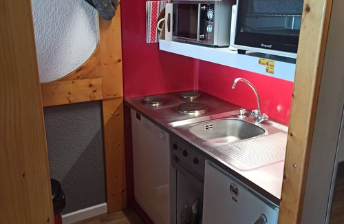 Arc-1800 Appartement | studio 5/6 personnes Pierra Menta
