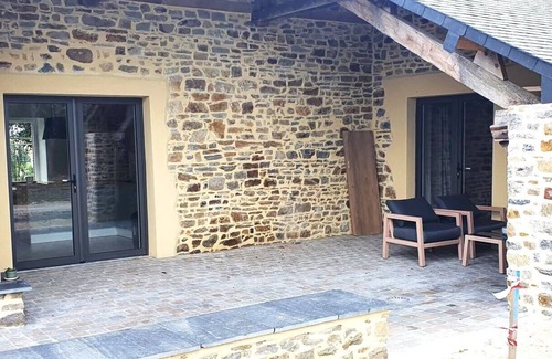 Martigne-Ferchaud Appartement | Studio A 5 min de la Régalante venez vous ressourcer dans un cadre verdoyant.