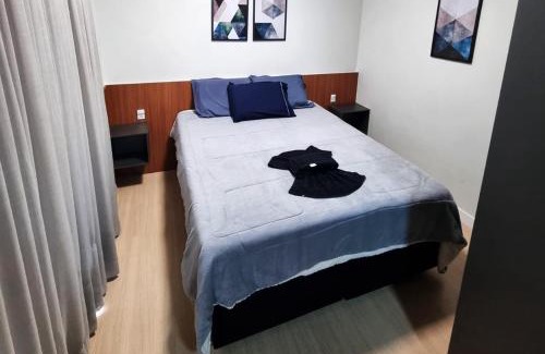 Centro Appartement | Studio 703 Premium no Centro de Chapecó com Sacada Piscina Academia e Vaga Garagem
