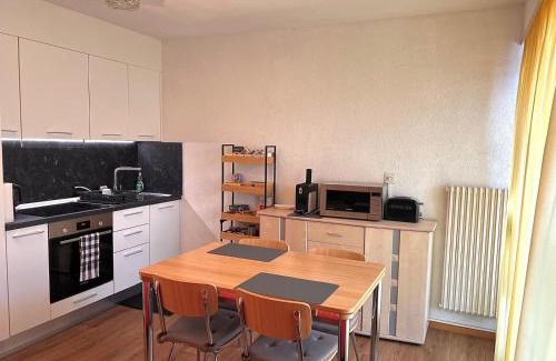 Monthey Appartement | Studio Anémones, meublé, équipé, Monthey