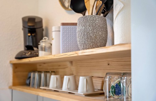 Reinberg Appartement | Studio 'Minimalistisch Bootsmann Koje' avec terrasse partagée, Wi-Fi et climatisation