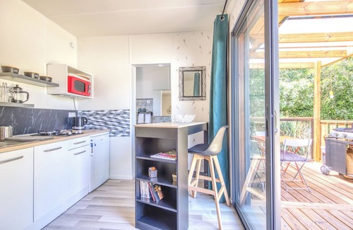Grayan-Et-L'Hopital Appartement | Studio Chalet Nature avec terrasse et climatisation