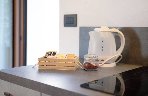 Sarre Appartement | Studio 'Appartamento 2' avec vue sur les montagnes, balcon et Wi-Fi
