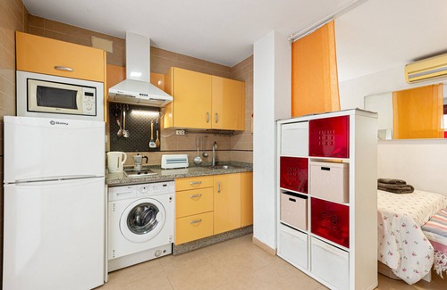 Playas del Palo Appartement | Studio 'Casita Playa' avec vue sur la mer, Wi-Fi et climatisation