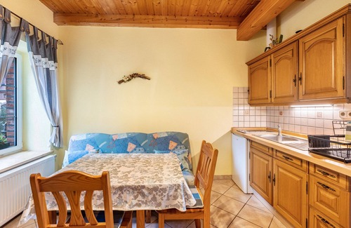 Krostitz Appartement | Studio 'Ferienwohnung Nr 4 Walnuss' avec jardin partagé et Wi-Fi