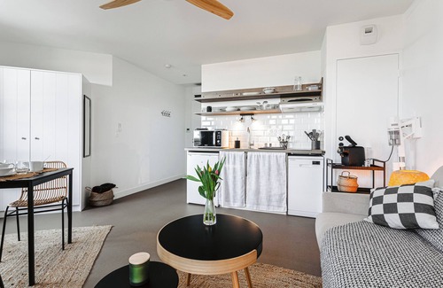 Rivedoux-Plage Appartement | Studio 'Le Phare, Vue Mer' avec vue sur la mer, terrasse privée et Wi-Fi