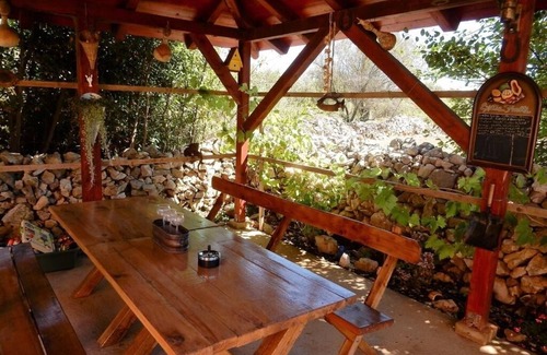 Zaton Appartement | Appartement Studio dans Zaton (Zadar) avec Balcon, Climatisation, WIFI, Machine à laver (3796-6)