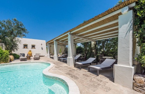 Racale Maison | Studio "Tia Maria Country Inn - Monolocale 105" avec piscine, terrasse et jardin