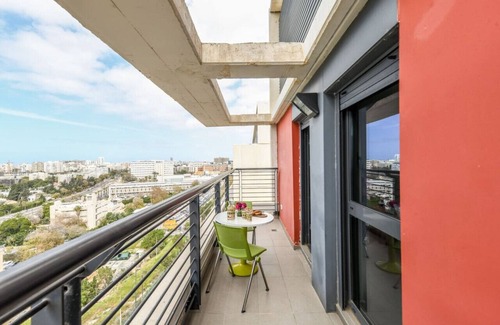 Tel Aviv Appartement | Studio apt w balcony and Kitchen