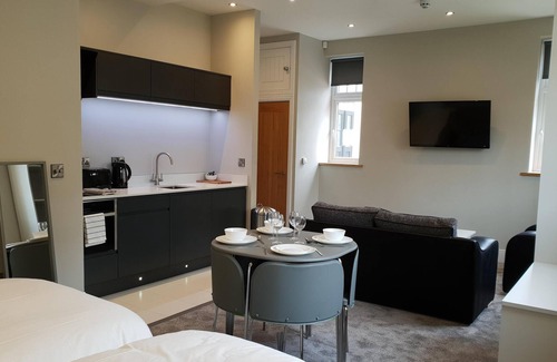 Newton Aycliffe Appartement | Studio-Premium-Salle de bain privée séparée