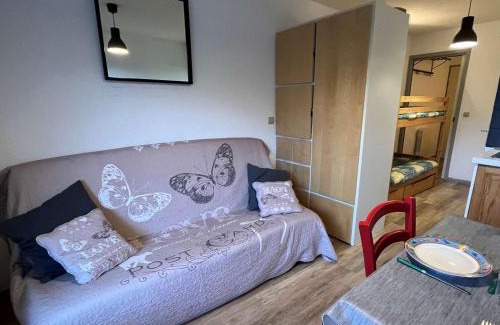 Le Grand-Bornand Appartement | Studio au cœur du Chinaillon avec Parking et Balcon, 4 couchages - FR-1-241-176