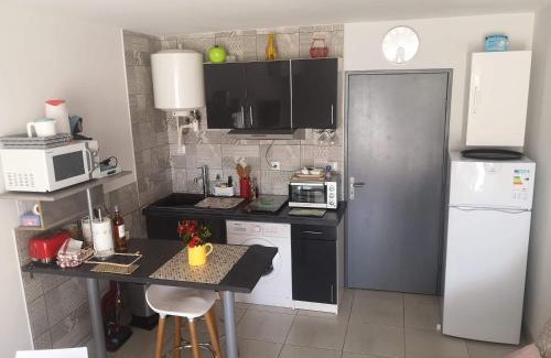 Port Rive Gauche Appartement | Studio avec jardinet clim parking