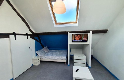 Pierrelaye Appartement | Studio avec terrasse et wifi a Pierrelaye