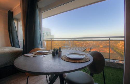 Begijnhof's Wijk Appartement | Studio avec vue panoramique et parking gratuit