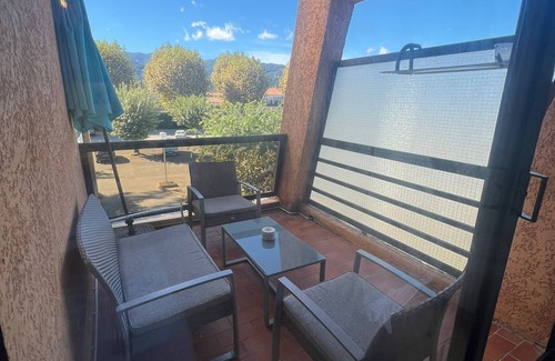 Santa-Lucia-di-Moriani Appartement | Studio bord de mer 4 personnes