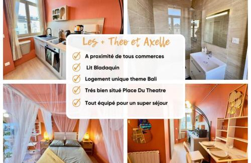 Arras Appartement | Studio Bali Hyper centre Lit Baldaquin