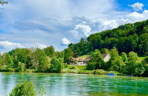 Andelfingen District Appartement | Studio beim Rhein - Ziegelhütte