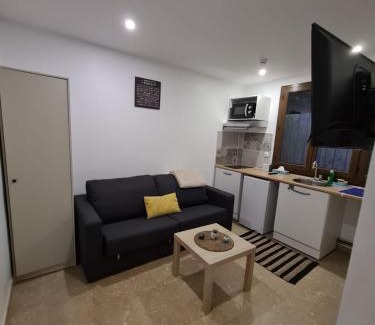 Neuilly-sur-Marne Appartement | Studio bien équipé et indépendant avec véranda commune