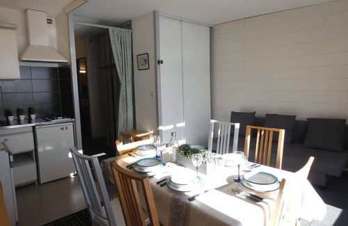 Piau Engaly Appartement | Studio cabine 6 pers. avec balcon, exposé sud, Club Engaly II