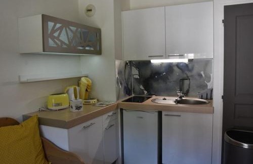 Montgenevre Appartement | Studio Cabine à Montgenèvre - Face aux Pistes, Wifi, Animaux Acceptés - FR-1-266-131