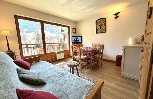Praz-sur-Arly Appartement | Studio Cabine à Praz-Sur-Arly - 4 pers, Parking, Proche Centre et Pistes - FR-1-603-32