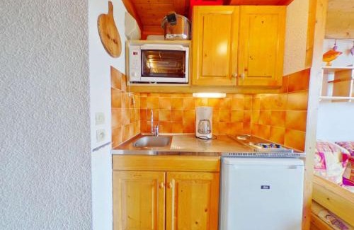 Les Saisies Appartement | Studio cabine 4 pers., Les Saisies, bal., kitchenette, prox. centre et ski - FR-1-594-145