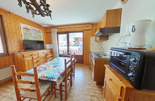 Le Grand-Bornand Appartement | Studio cabine 5 pers, proche patinoire et pistes, Le Grand-Bornand - FR-1-241-45