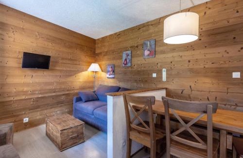 Bellentre Appartement | Studio cabine 5 personnes avec balcon - La Plagne - FR-1-353-85