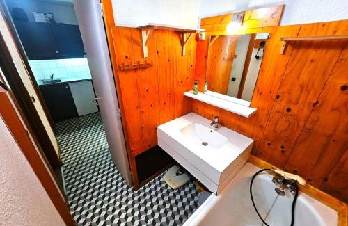 Les Avanchers-Valmorel Appartement | Studio-cabine au pied des pistes avec terrasse de plain-pied