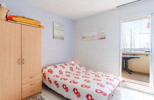 Gruissan Appartement | Studio cabine avec piscine et vue port à Gruissan - FR-1-409-199