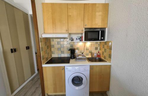 Vebron Appartement | Studio cabine avec terrasse, piscine, parking sécurisé, proche plage et port - FR-1-607-47