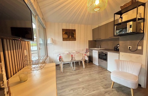 Les Carroz-d'Araches Appartement | Studio cabine rénové proche piste Bardelle et à 5 mn à pieds du centre