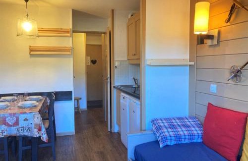 Avoriaz Appartement | Studio cabine Quartier Falaise - Balcon Sud-Ouest, 4 pers., Près des remontées et commerces - FR-1-634-34