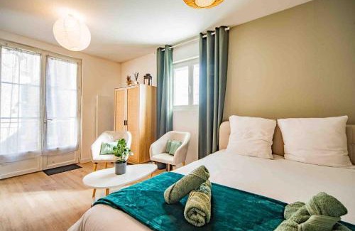 Monnaie Appartement | Studio - Calme - Confort - Proche de Tours