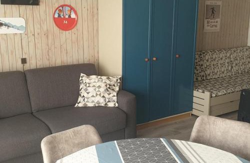 Les Carroz-d'Araches Appartement | Studio chaleureux, balcon sud, 4 pers., proche centre et pistes - Les Carroz - FR-1-572-218