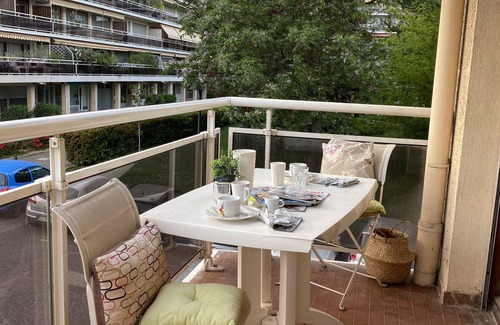 Sud Appartement | Studio chic avec piscine, parking dans résidence arborée et sécurisée