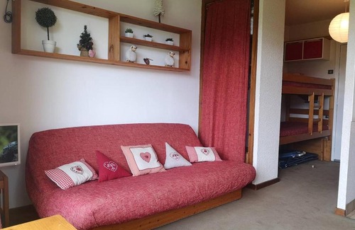 Notre-Dame-de-Bellecombe Appartement | Studio cosy à Notre-Dame-de-Bellecombe pour 4 personnes avec vue panoramique - FR-1-595-10
