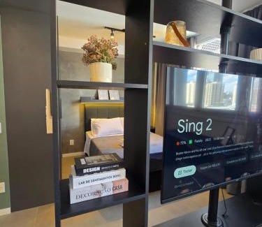 Chacara Santo Antonio Appartement | Studio com vaga - próximo Shop Morumbi!