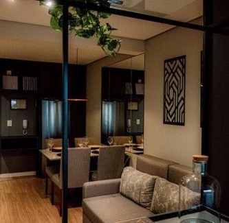 Sao Goncalo Appartement | Studio contemporâneo no Parque Una com garagem