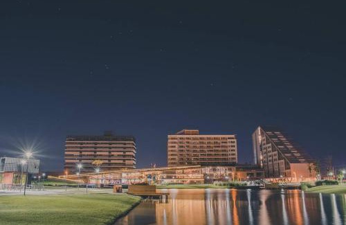 Sao Goncalo Appartement | Studio contemporâneo no Parque Una com garagem