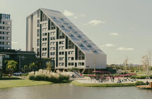 Sao Goncalo Appartement | Studio contemporâneo no Parque Una com garagem