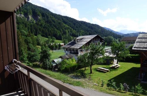 Le Grand-Bornand Appartement | Studio convivial avec cabine, balcon, proche des commodités - Le Grand-Bornand - FR-1-458-117