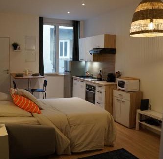 Villefranche-sur-Saone Appartement | Studio cosy Eglise Notre-Dame-des-Calades