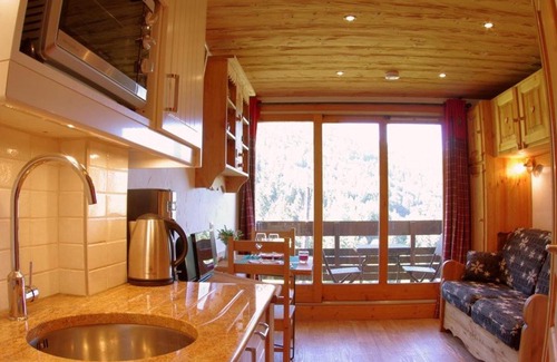 Les Avanchers-Valmorel Appartement | Studio cosy, animaux admis, parking disponible, Valmorel - FR-1-291-768