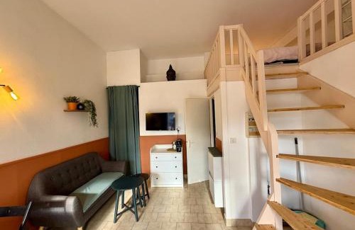 Tours Appartement | Studio cosy avec mezzanine et parking proche centre