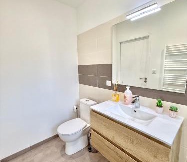 Toulouse North Appartement | Studio Cosy - CLIM & Parking & WIFI