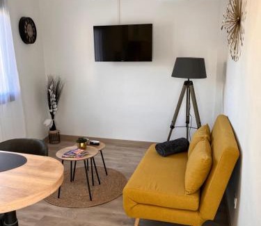 Saint-Hippolyte Appartement | Studio cosy entièrement neuf, arrivée autonome