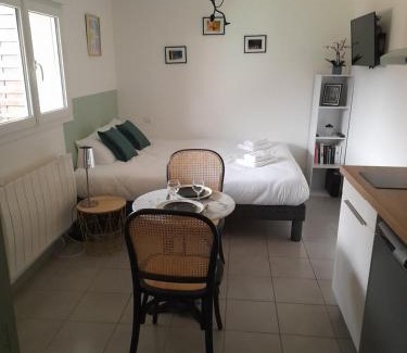 Chalons-en-Champagne Appartement | Studio Cosy 15 m2 au fond du jardin