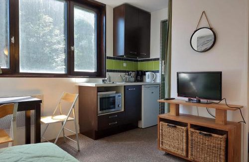 Arc-1800 Appartement | Studio cosy pour 2, proche pistes et commerces, centre station Arc 1800, animaux admis - FR-1-411-114